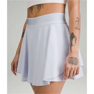 Lululemon Court Rival High-Rise Skirt *Long Blissful Blue sz 8